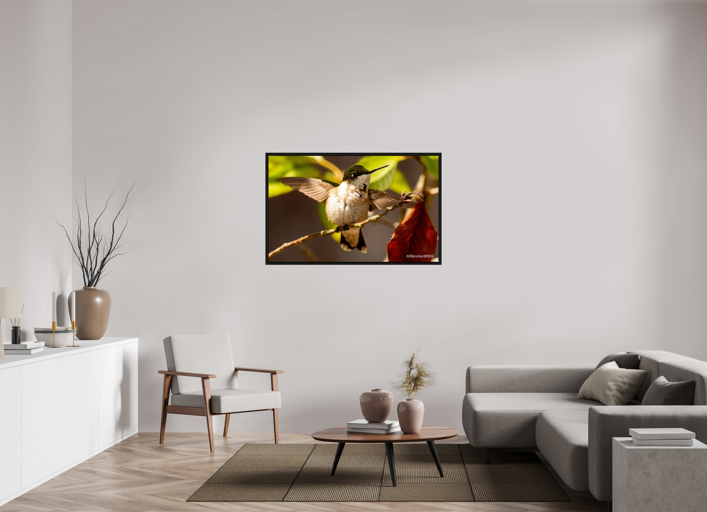49.6 x 31″, Floater Frame Zillas Zoom Image 350