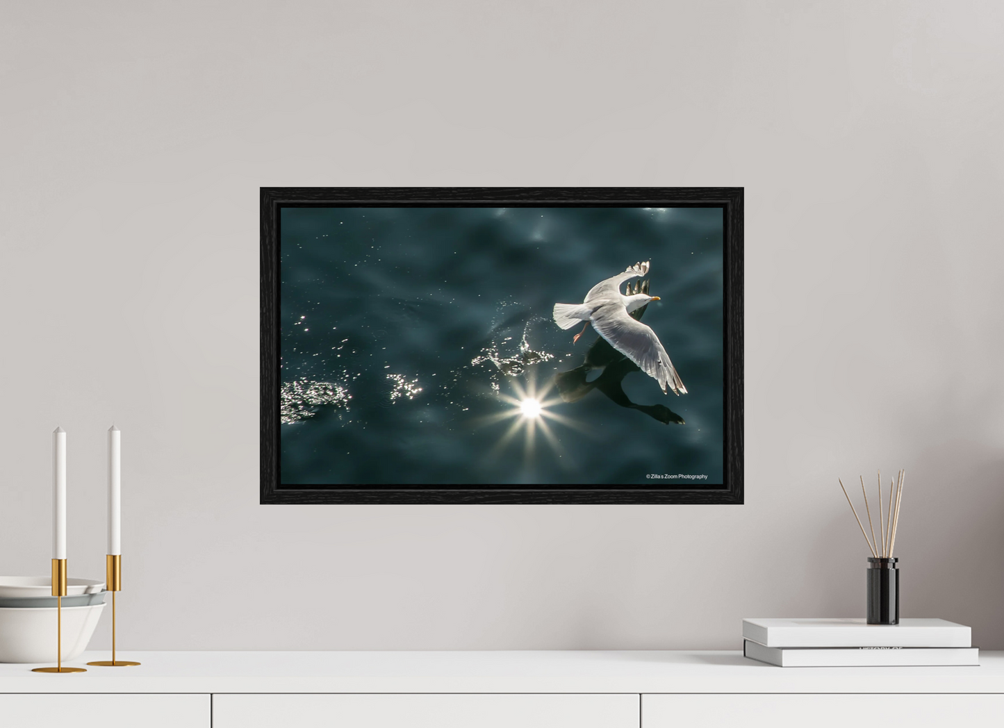 19.2 x 12″, Floater Frame Zillas Zoom Image 360