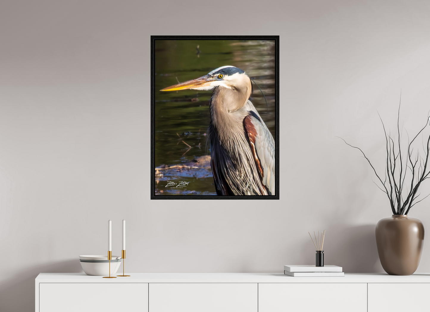24 x 31.1″, Floater Frame Zillas Zoom Image 407