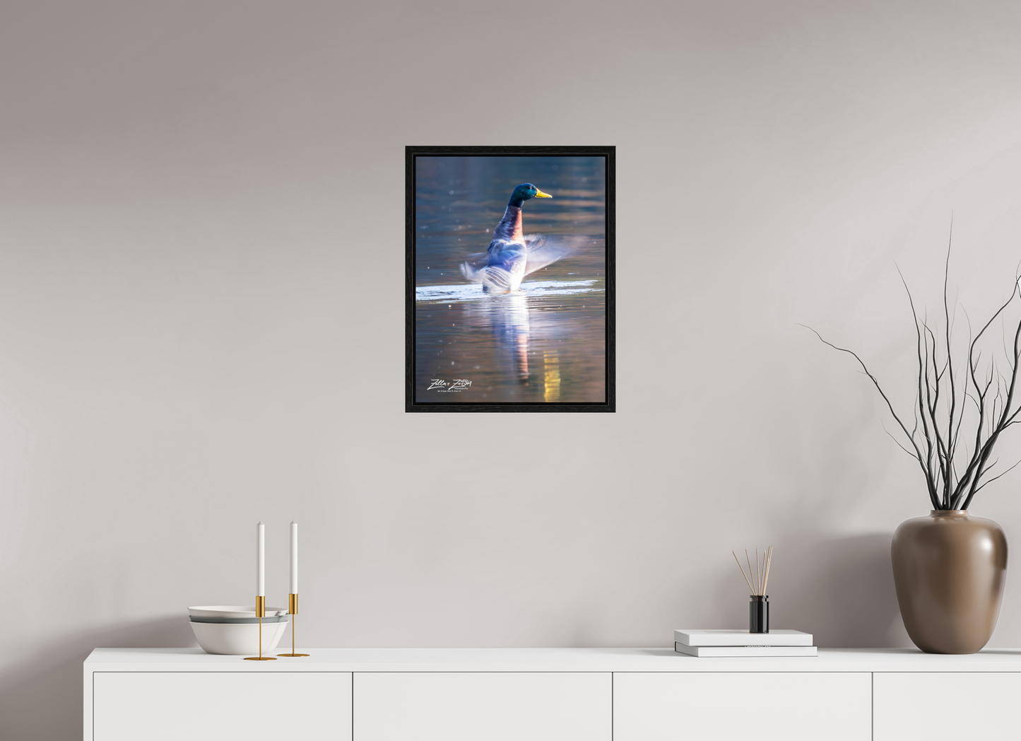 16 x 20.7″, Floater Frame Zillas Zoom Image 448