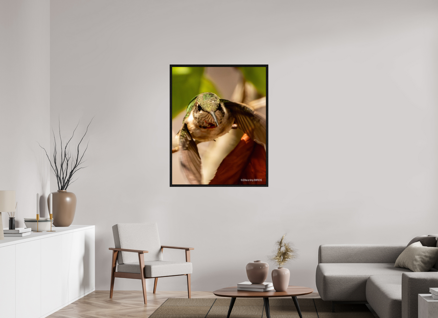 35 x 43.8″, Floater Frame Zillas Zoom Image 504