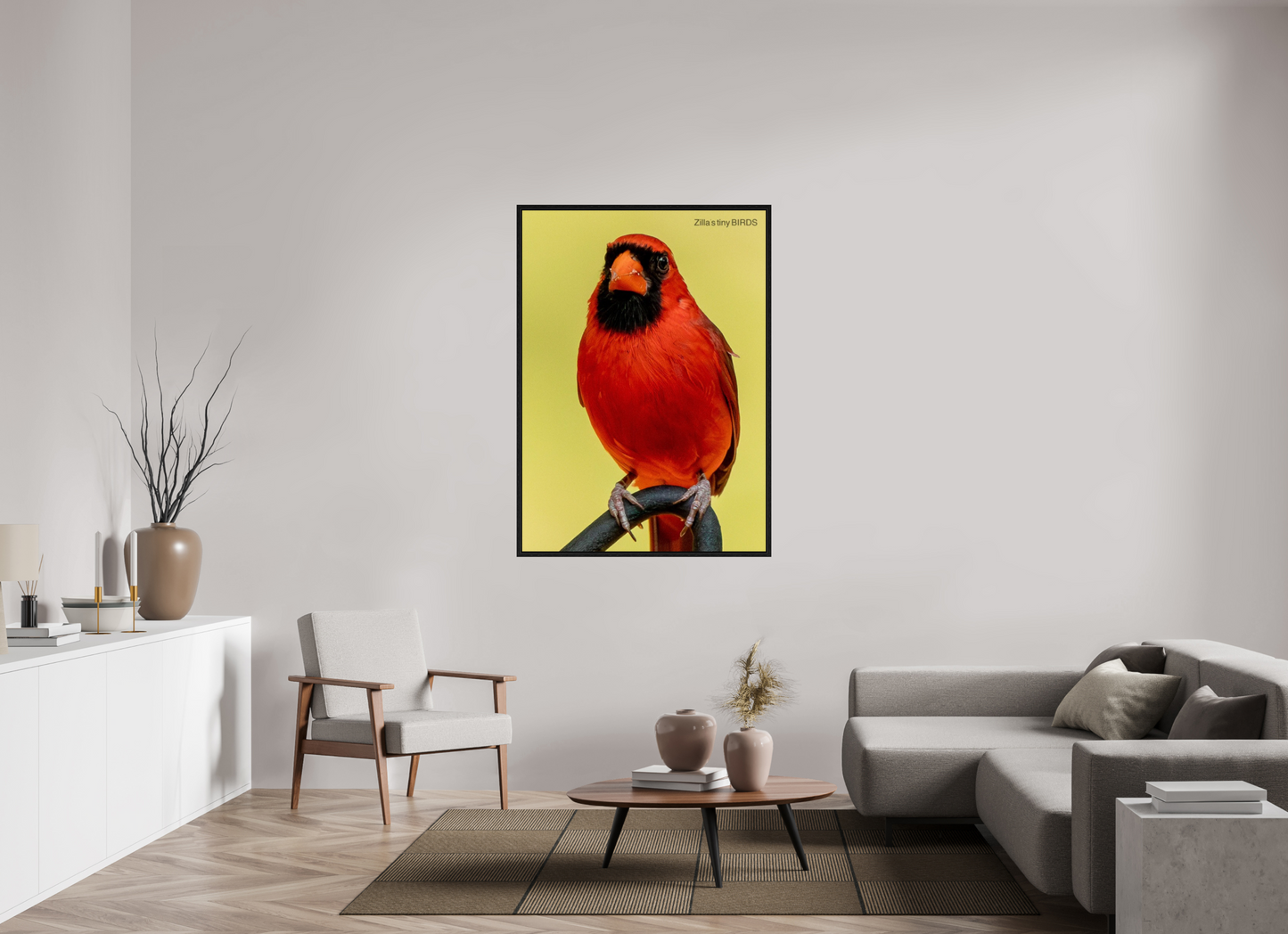 39 x 54.6″, Floater Frame Zillas Zoom Image 500