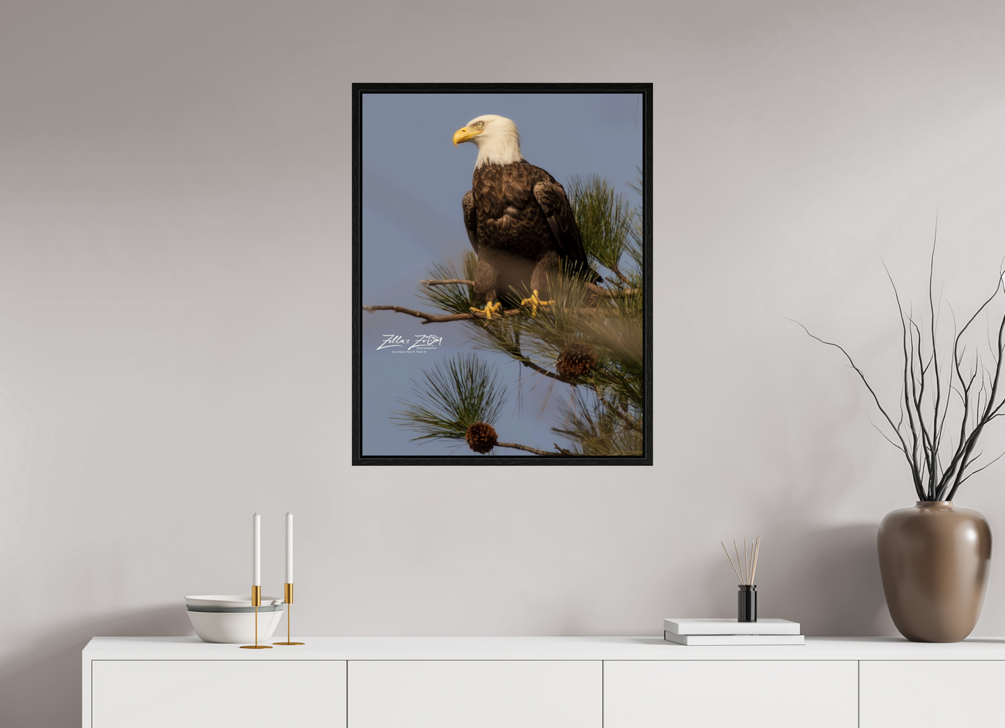 24 x 31.1″, Floater Frame Zillas Zoom Image 413