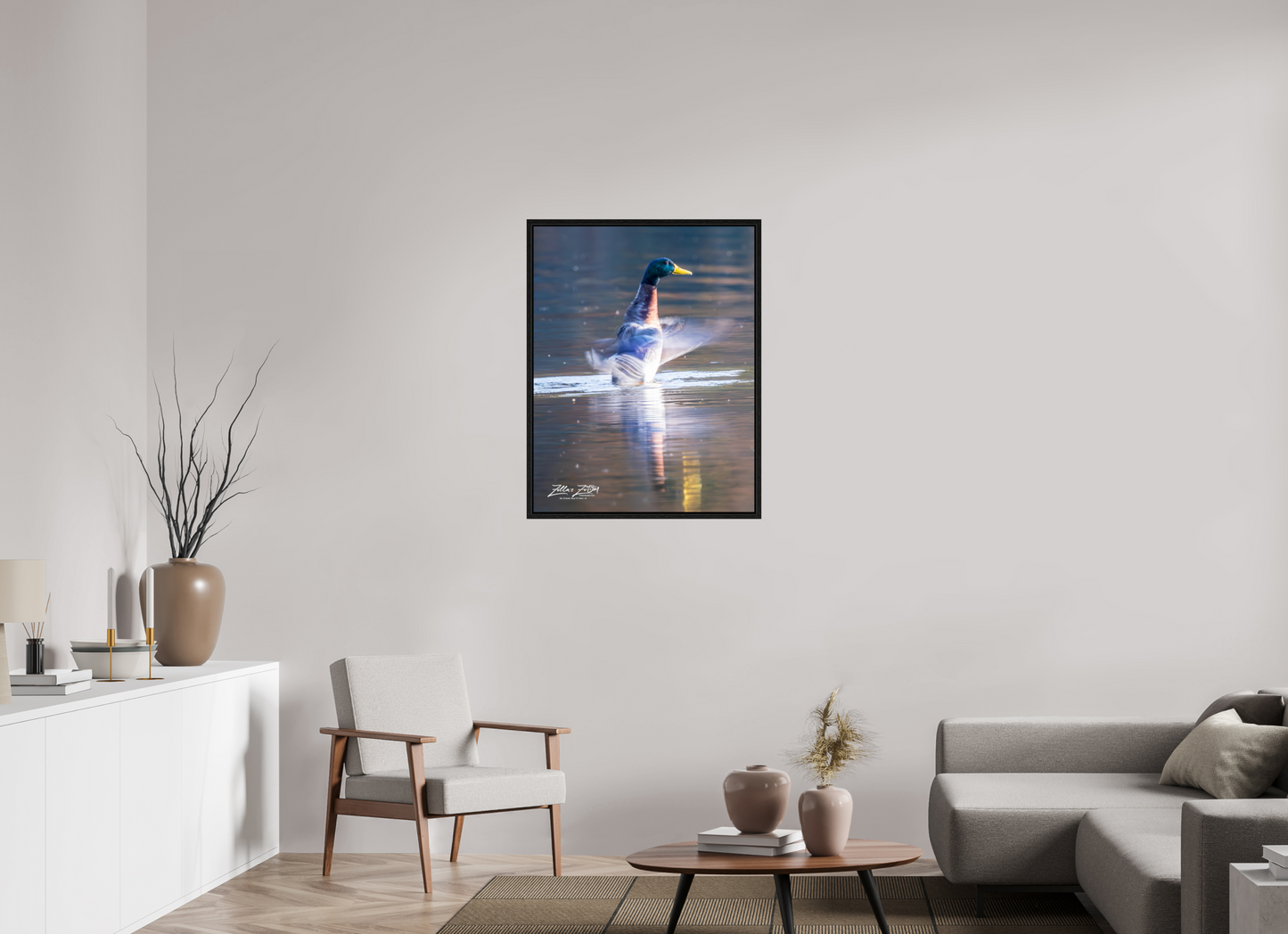 28 x 36.2″, Floater Frame Zillas Zoom Image 448