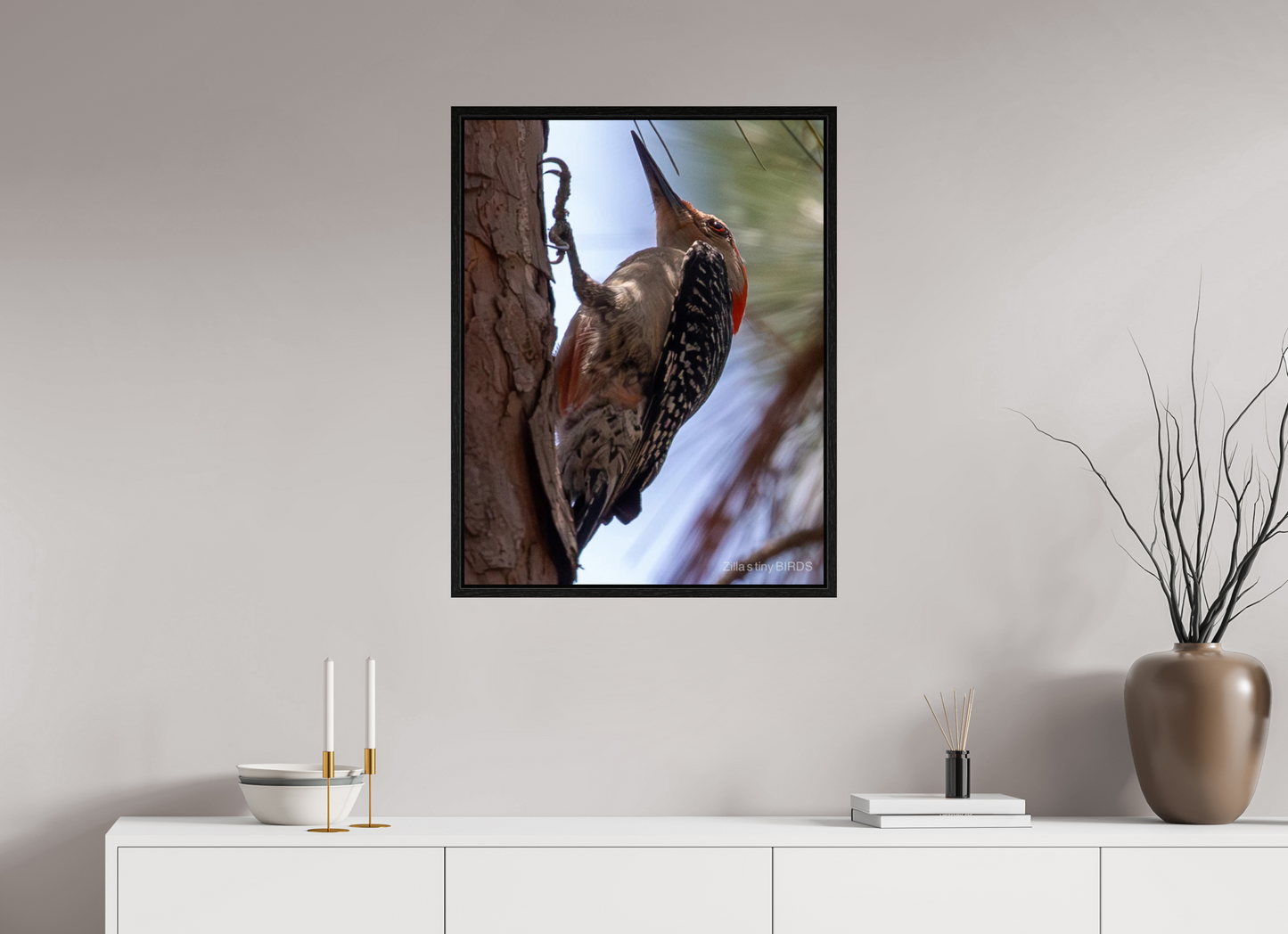 24 x 31.1″, Floater Frame Zillas Zoom Image 474