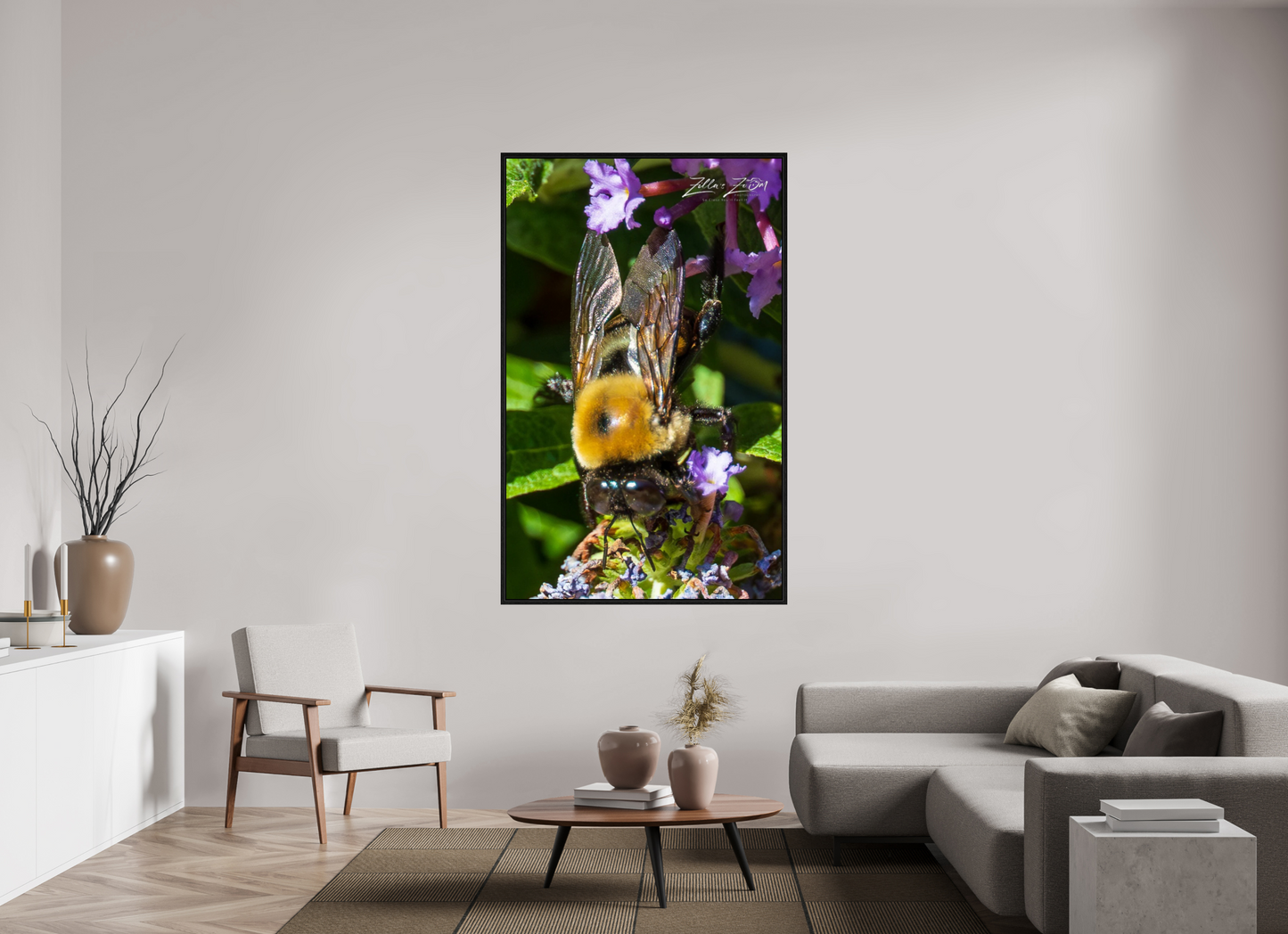 43 x 68.8″, Floater Frame Zillas Zoom Image 109
