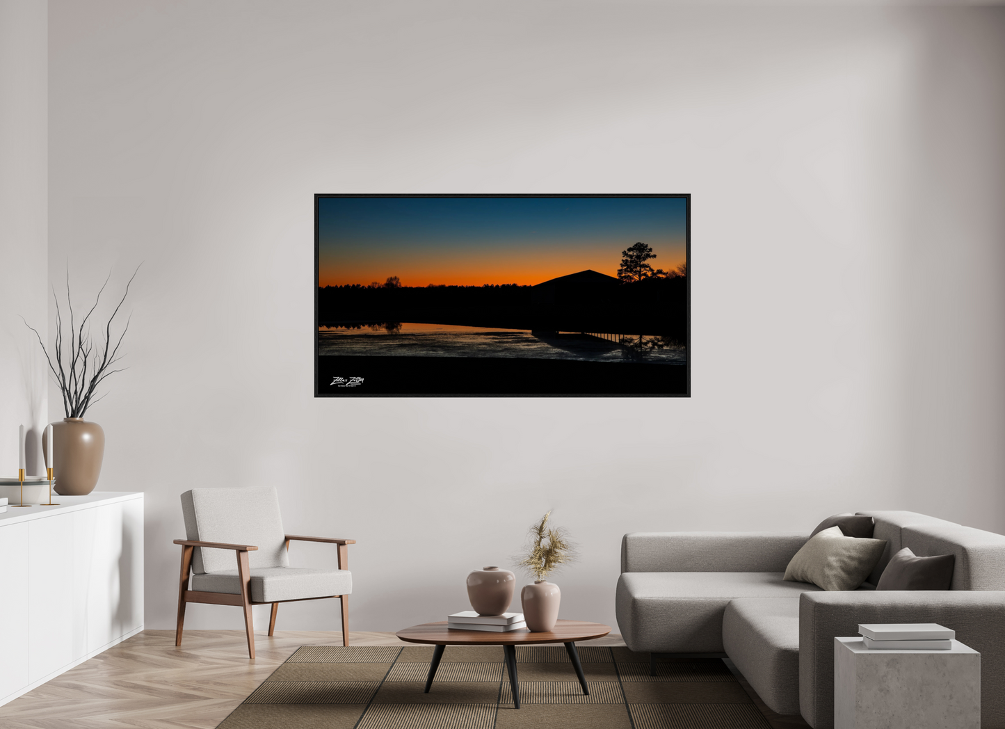 73.5 x 39″, Floater Frame Zillas Zoom Image 75