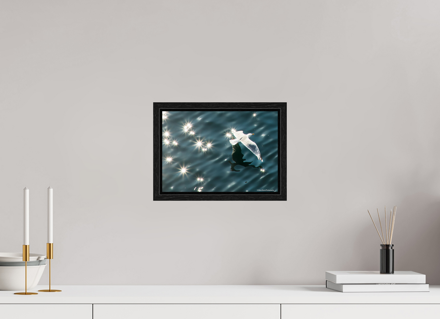 11.5 x 8″, Floater Frame Zillas Zoom Image 358