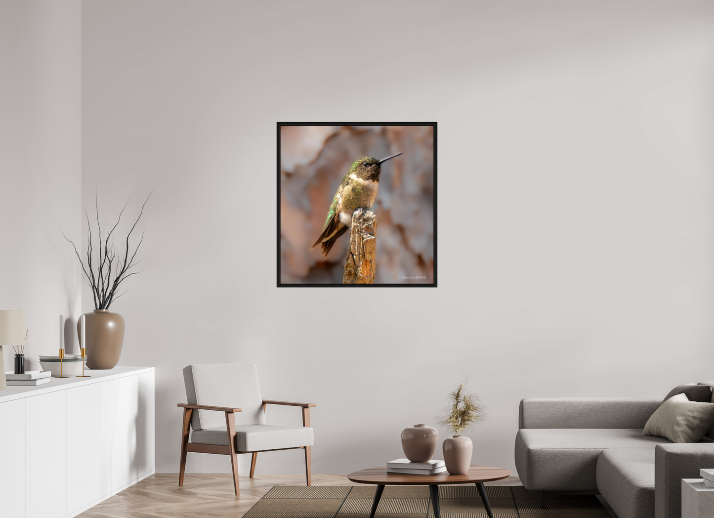 35 x 36.1″, Floater Frame Zillas Zoom Image 450