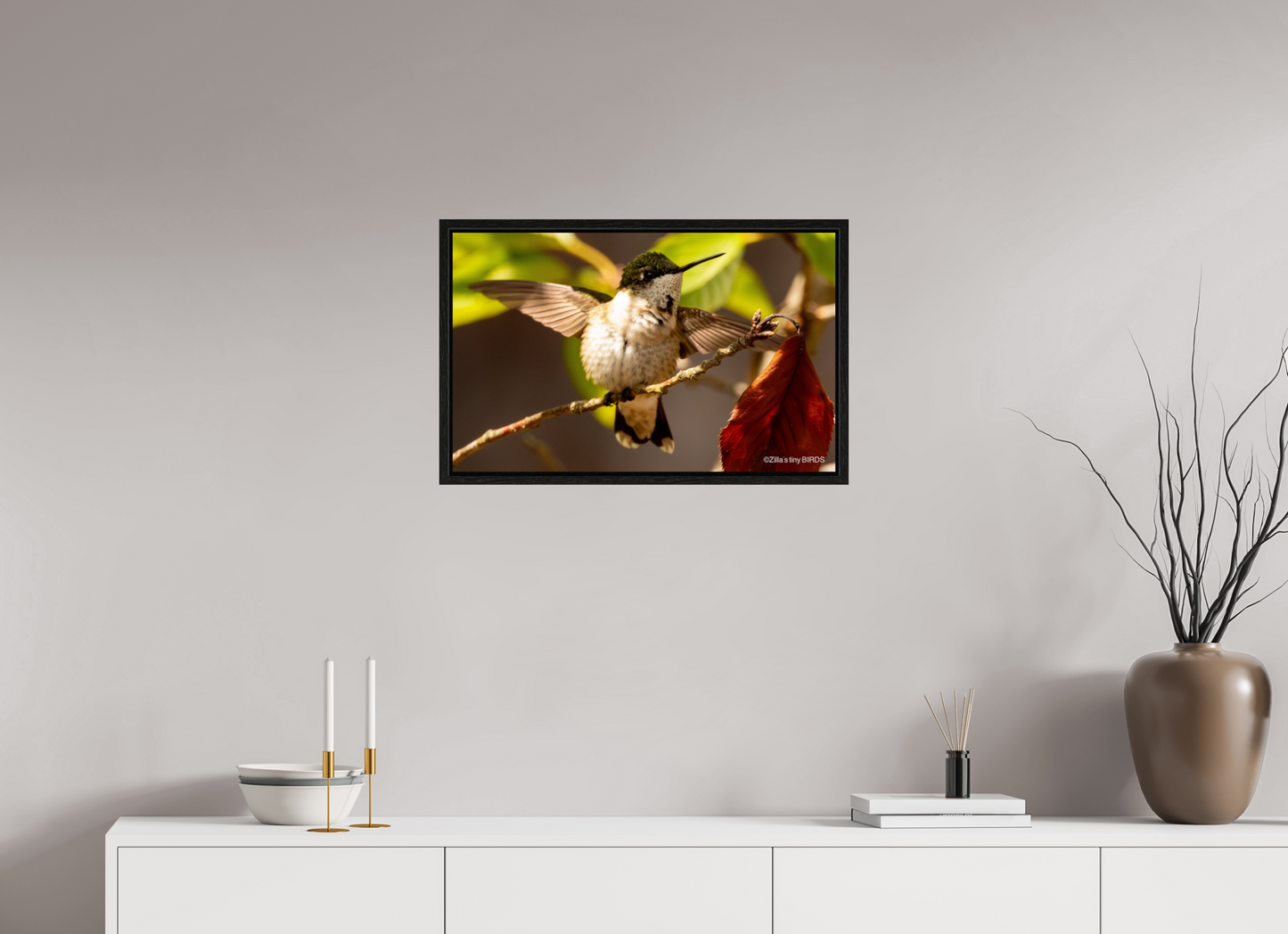 25.6 x 16″, Floater Frame Zillas Zoom Image 350