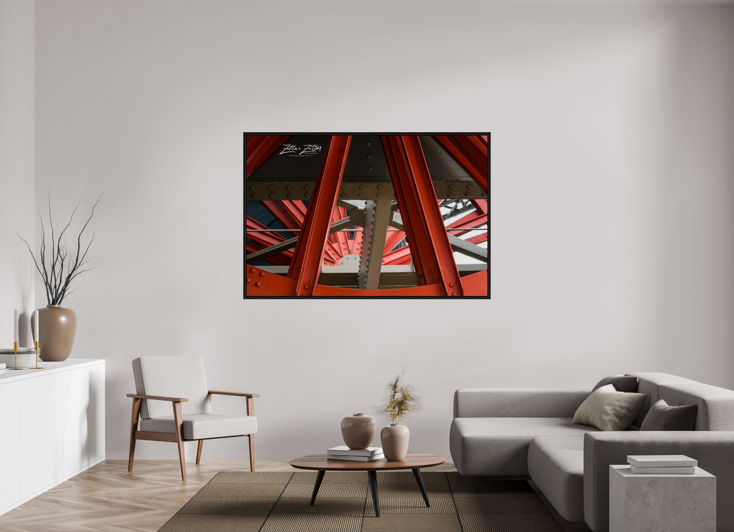 66 x 44″, Floater Frame Zillas Zoom Image 34