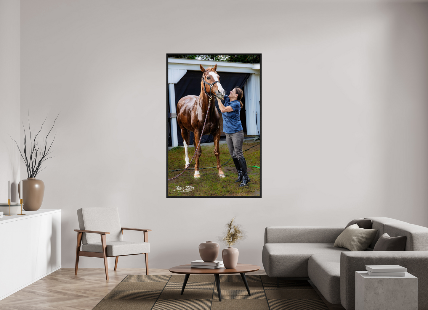 43 x 66.2″, Floater Frame Zillas zoom image 155