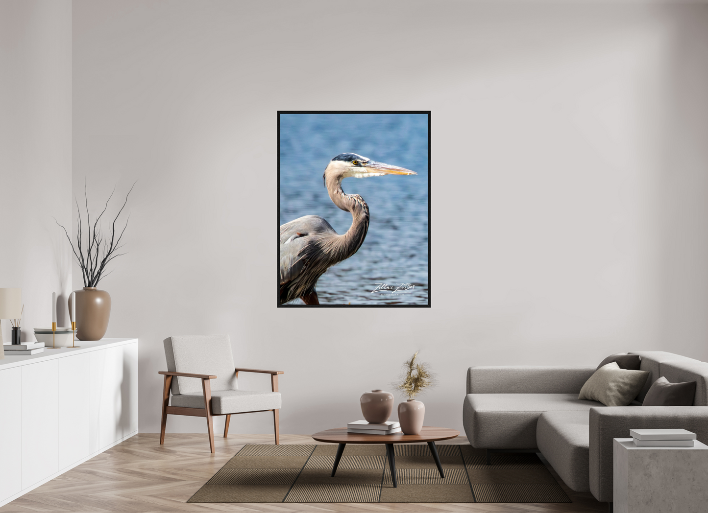 43 x 55.6″, Floater Frame Zillas Zoom Image 420