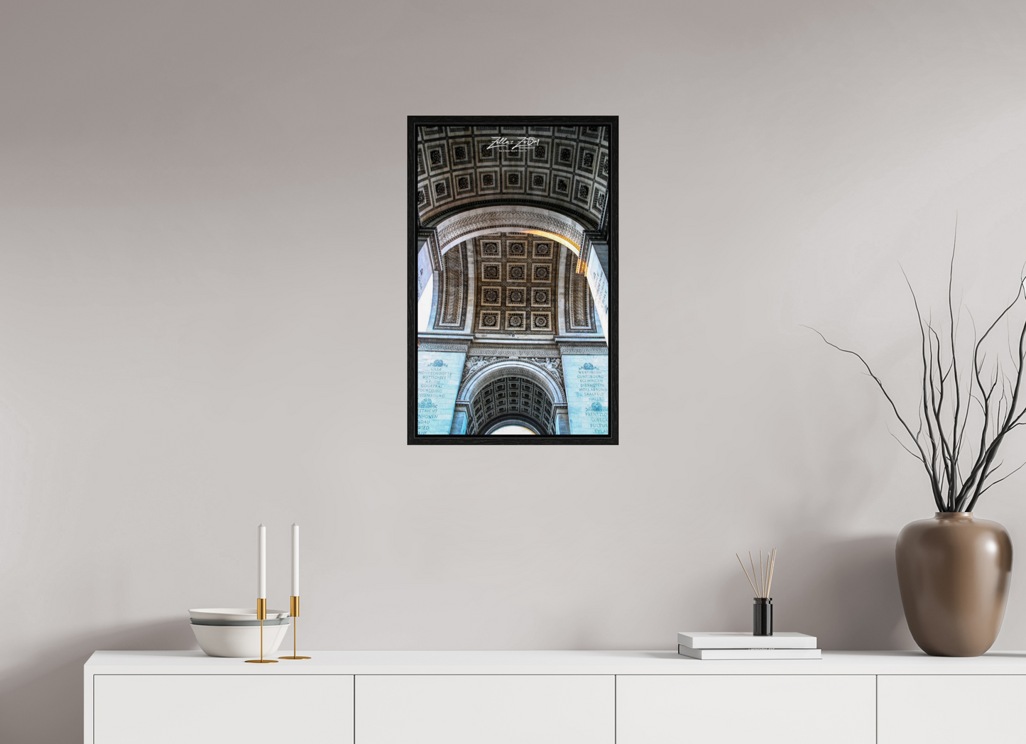 16 x 25.9″, Floater Frame Zillas Zoom Image 50