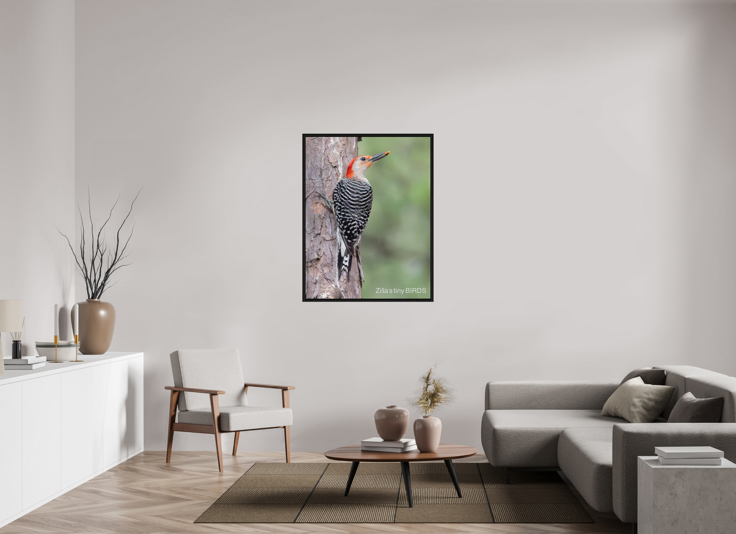 35 x 45.3″, Floater Frame Zillas Zoom Image 510