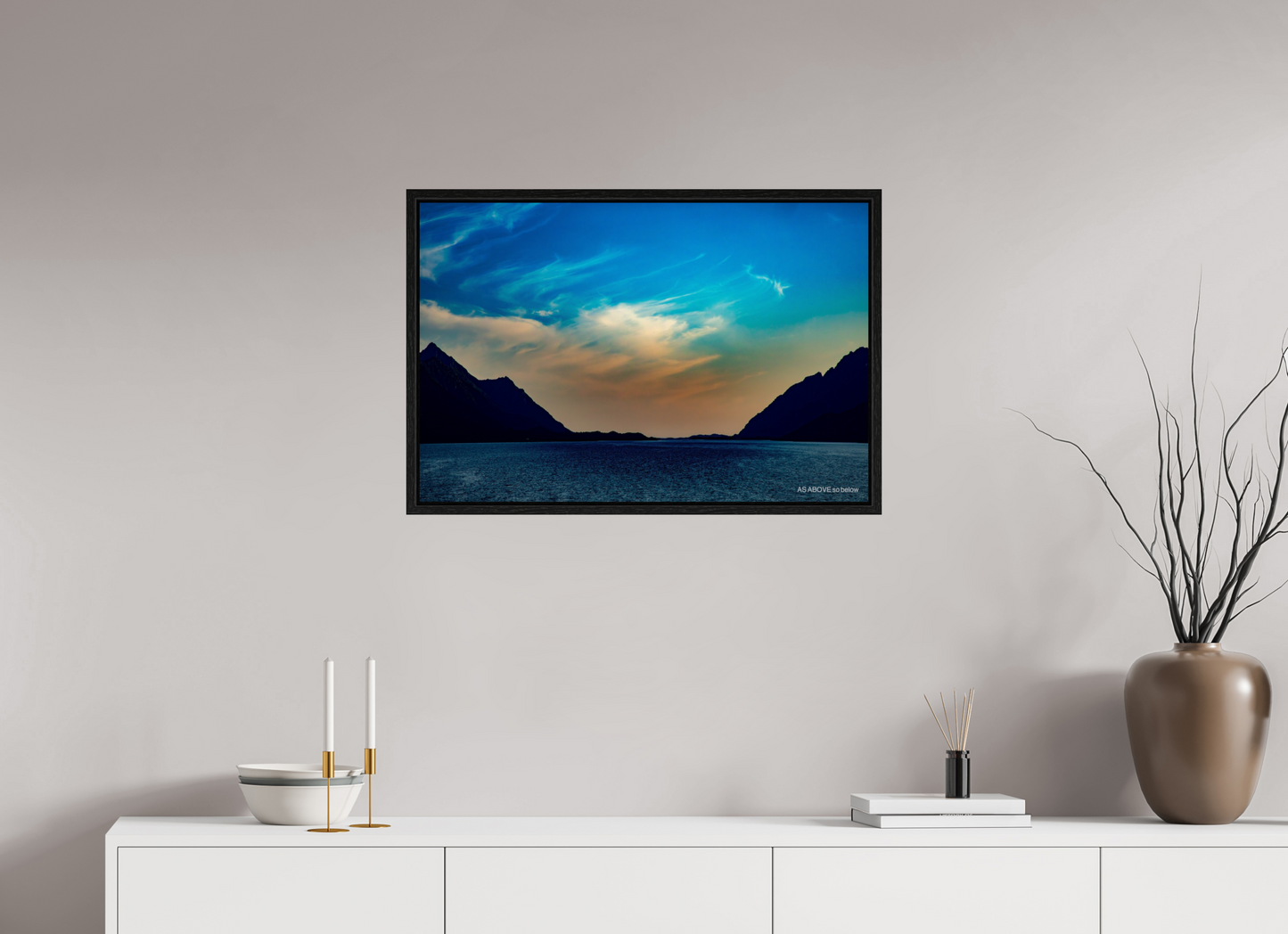30 x 20″, Floater Frame Zillas Zoom Image 64