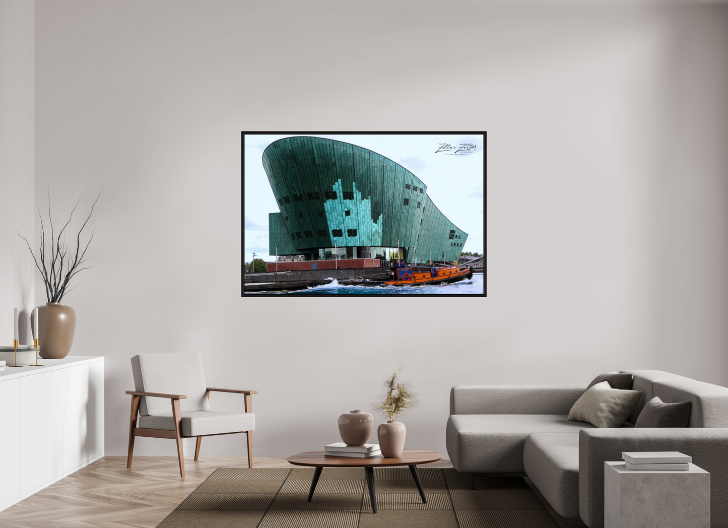 66 x 44″, Floater Frame Zillas Zoom Image 33