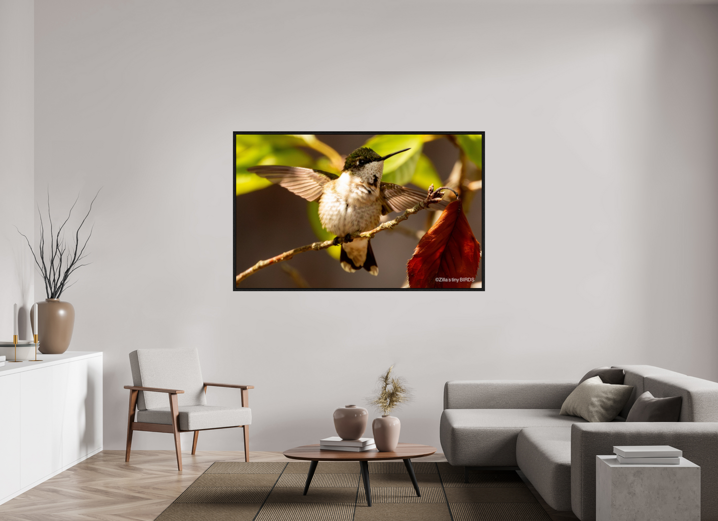 68.8 x 43″, Floater Frame Zillas Zoom Image 350