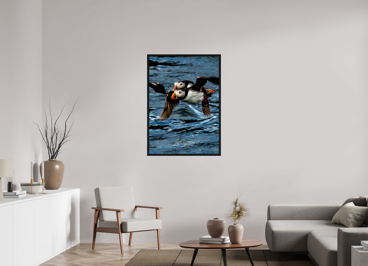31 x 43.4″, Floater Frame Zillas Zoom Image 451