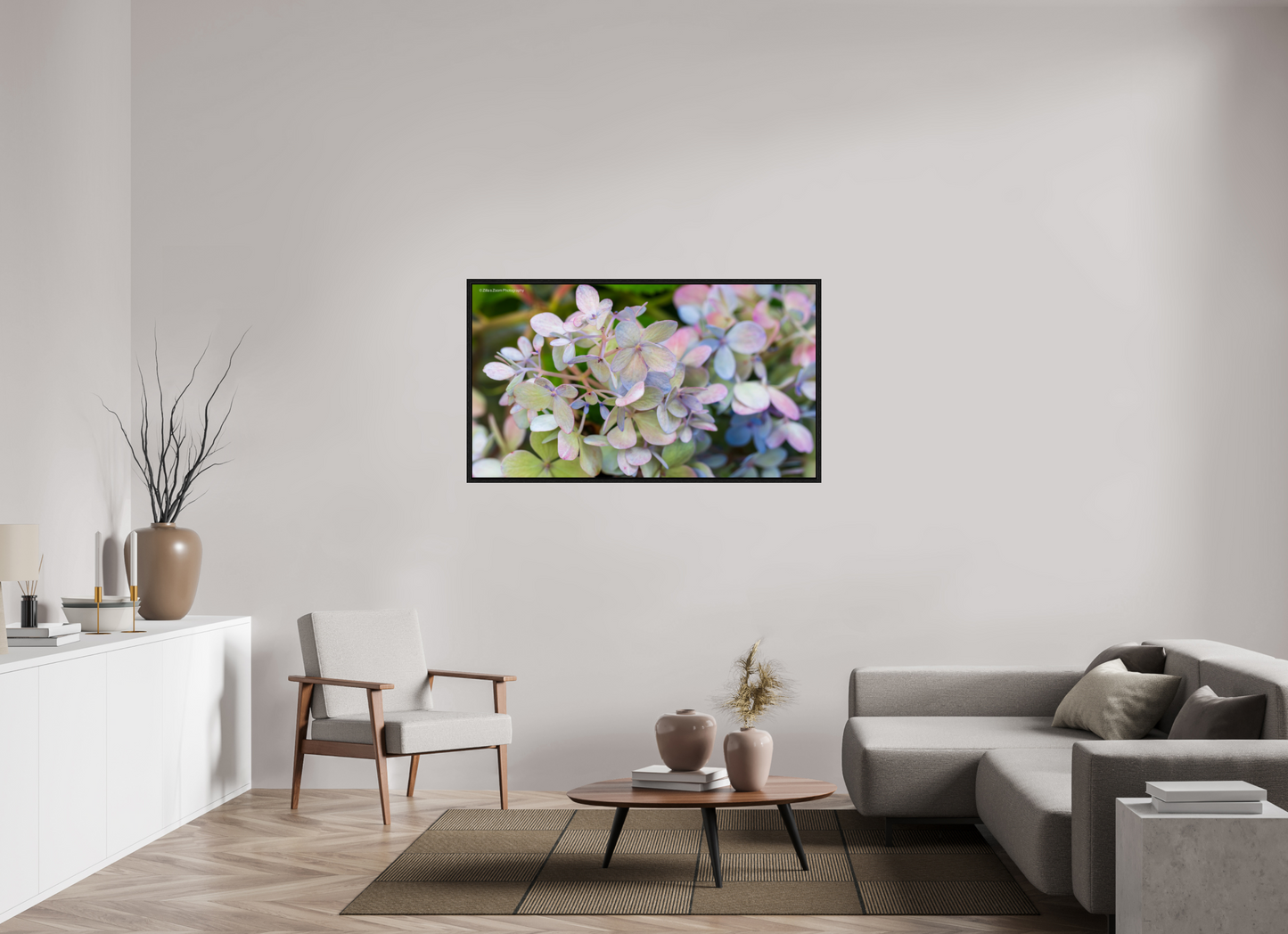 55 x 30.9″, Floater Frame Zillas Zoom Image 90
