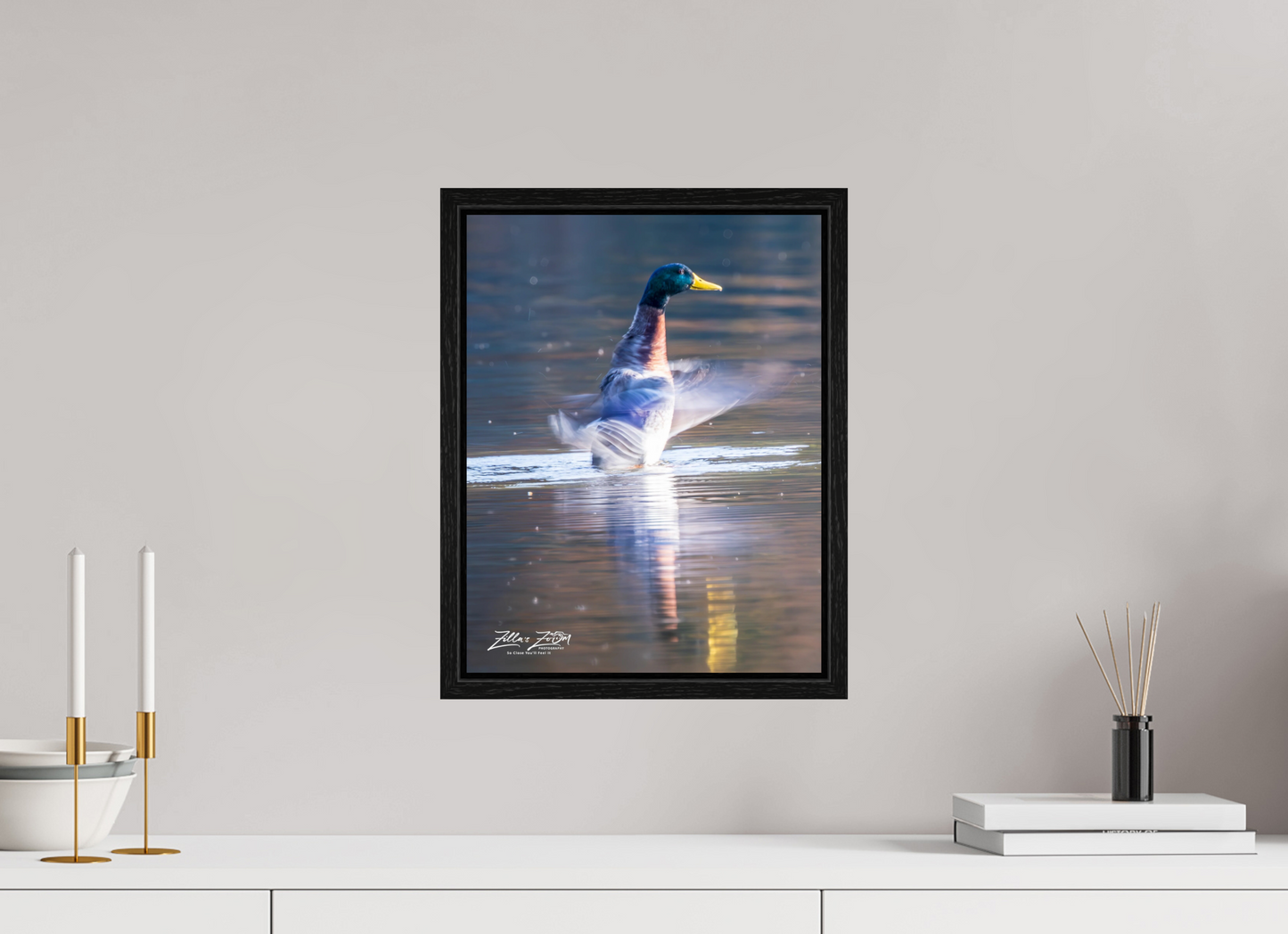 12 x 15.5″, Floater Frame Zillas Zoom Image 448