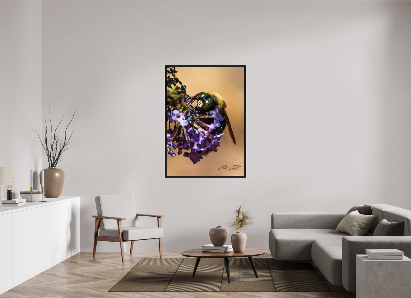 39 x 54.6″, Floater Frame Zillas Zoom Image 107