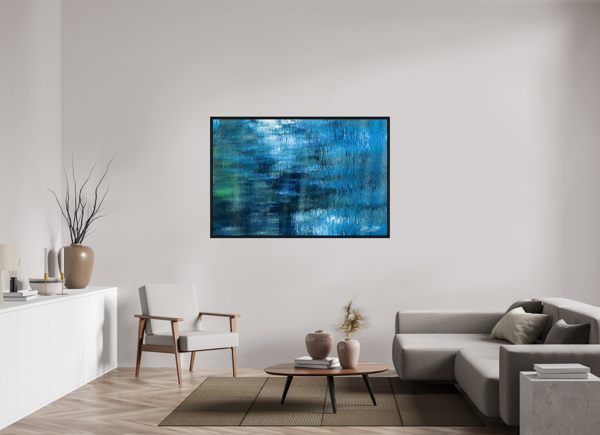 60 x 40″, Floater Frame Zillas Zoom Image 3
