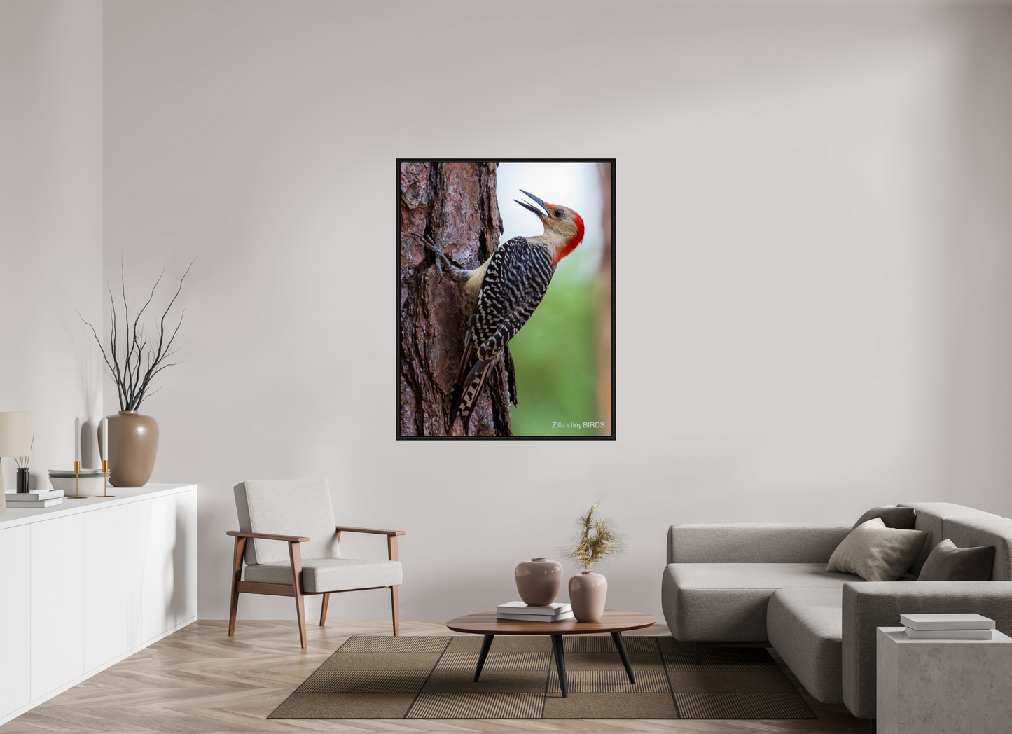 43 x 55.7″, Floater Frame Zillas Zoom Image 475