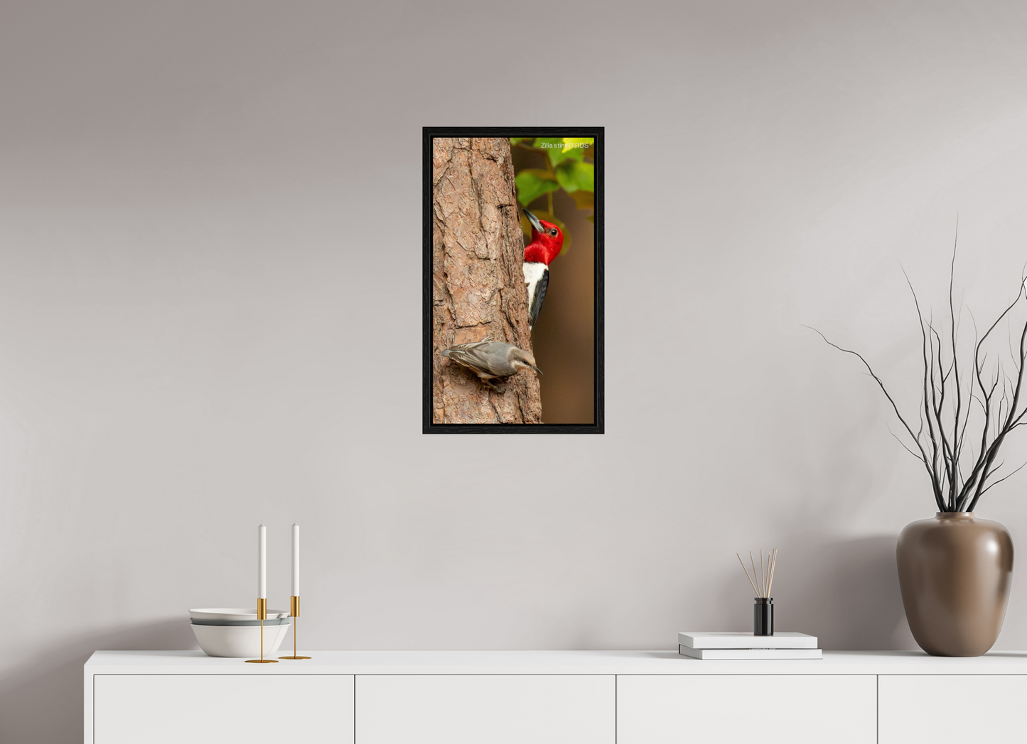 13.5 x 24″, Floater Frame Zillas Zoom Image 490
