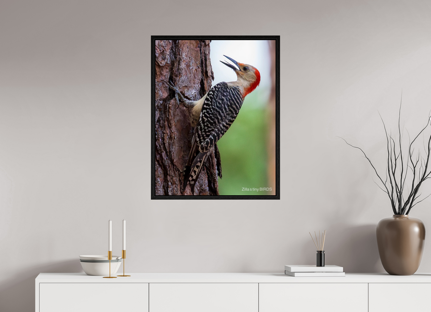 24 x 31.1″, Floater Frame Zillas Zoom Image 475