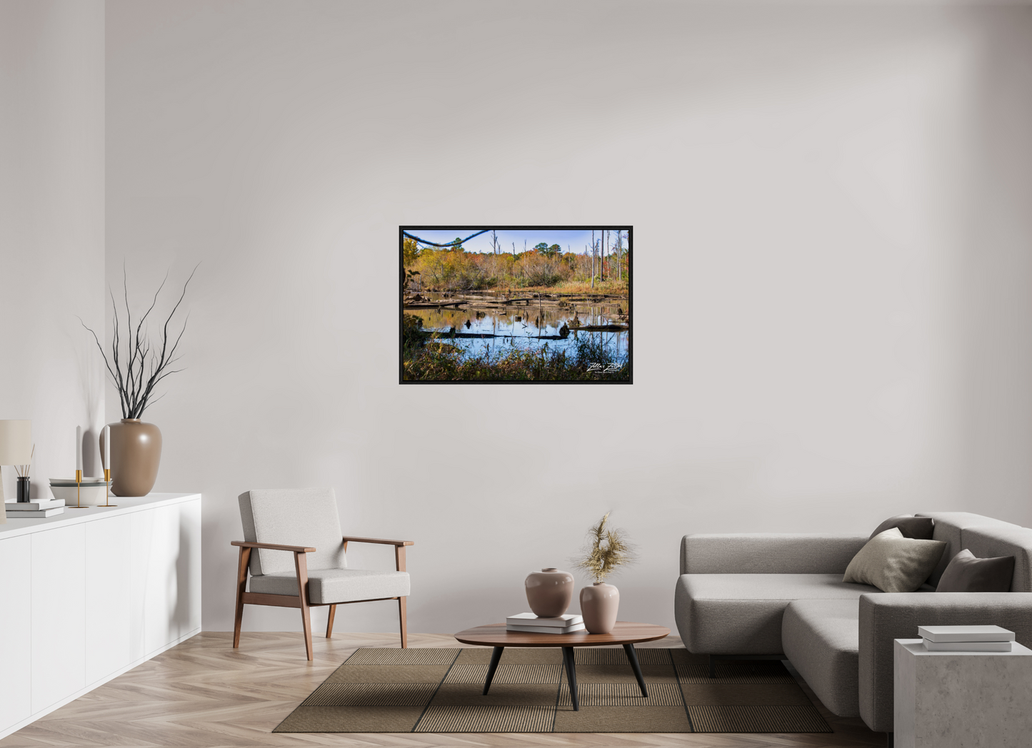 45 x 30″, Floater Frame Zillas Zoom Image 205