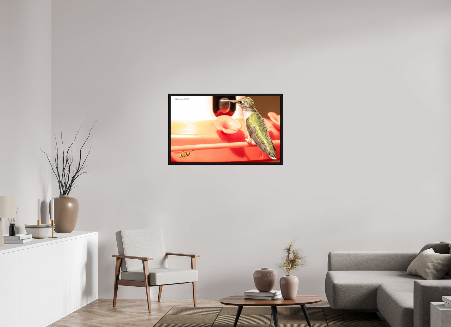 39.7 x 24″, Floater Frame Zillas Zoom Image 320