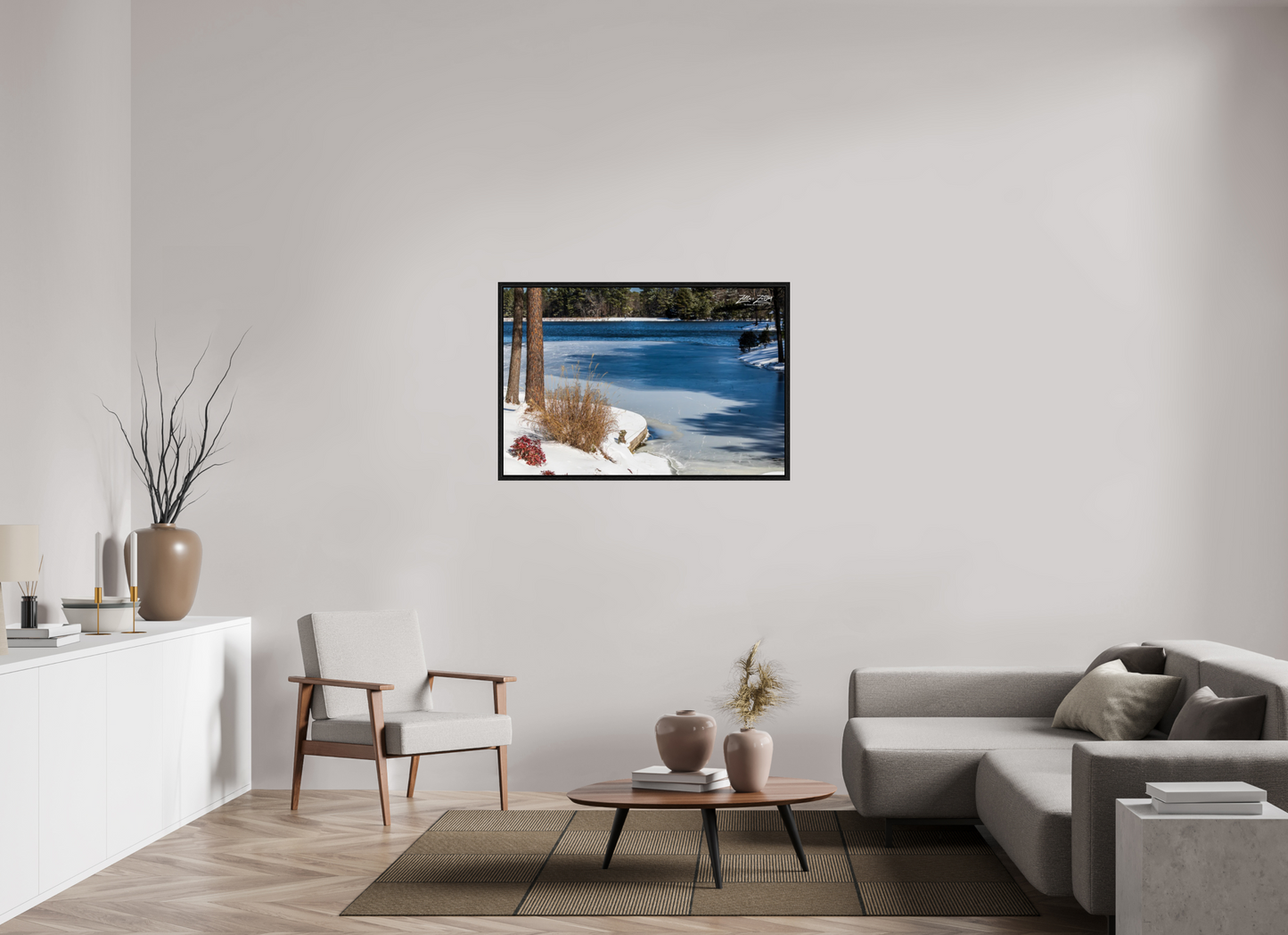 45 x 30″, Floater Frame Zillas Zoom Image 204