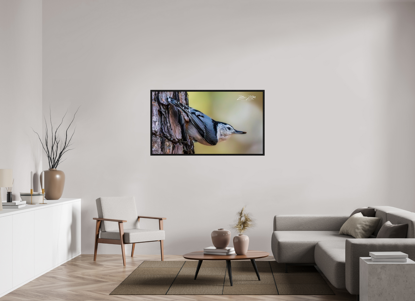 55 x 30.9″, Floater Frame Zillas Zoom Image 326