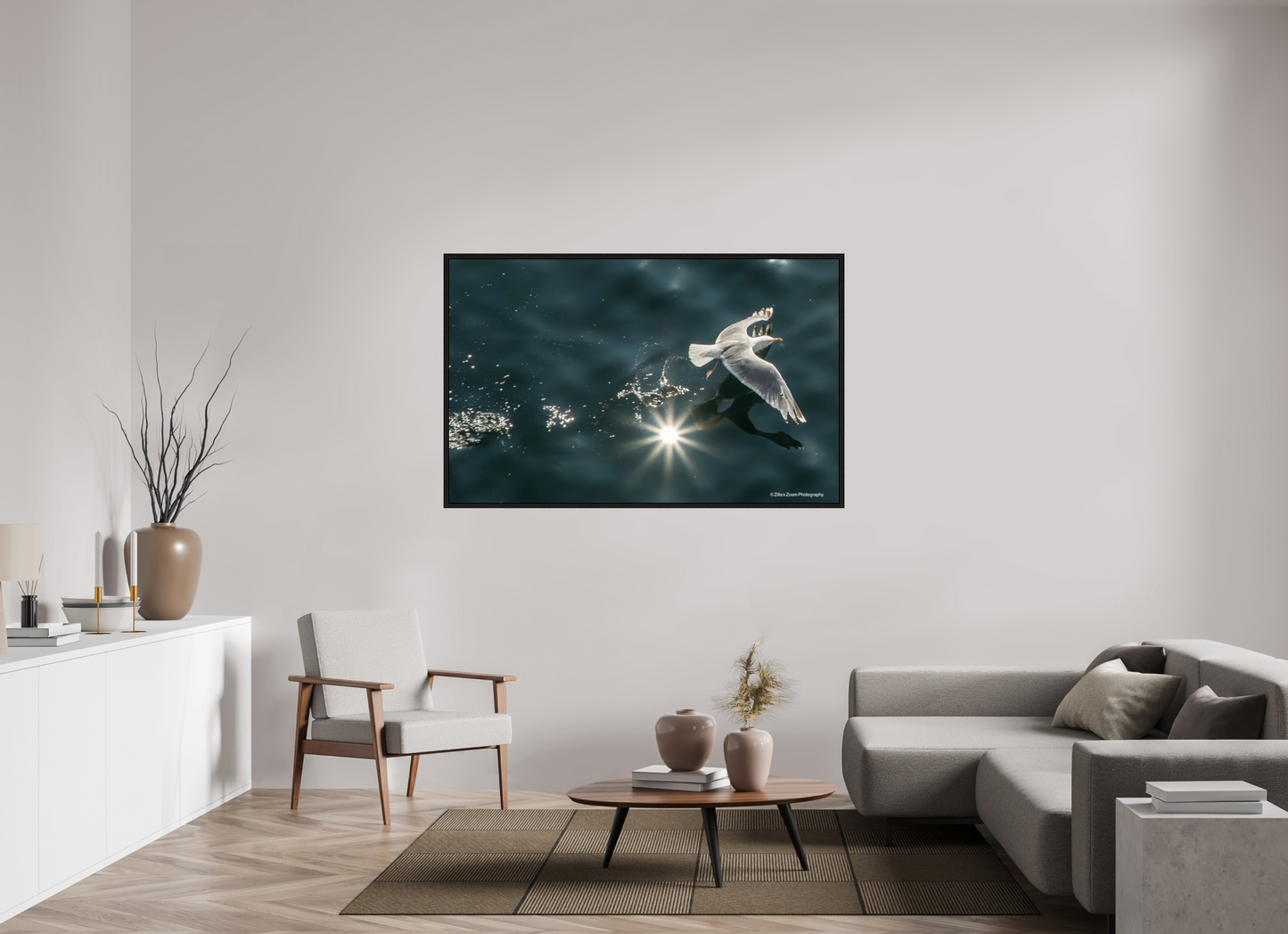 62.4 x 39″, Floater Frame Zillas Zoom Image 360