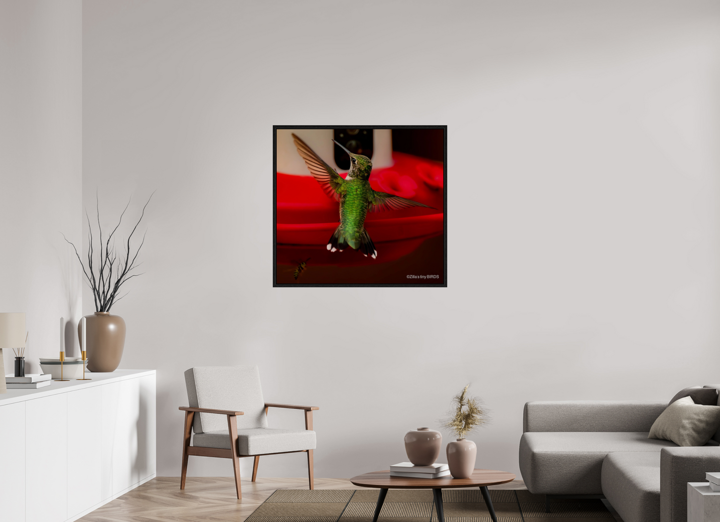 37.8 x 35″, Floater Frame Zillas Zoom Image 364
