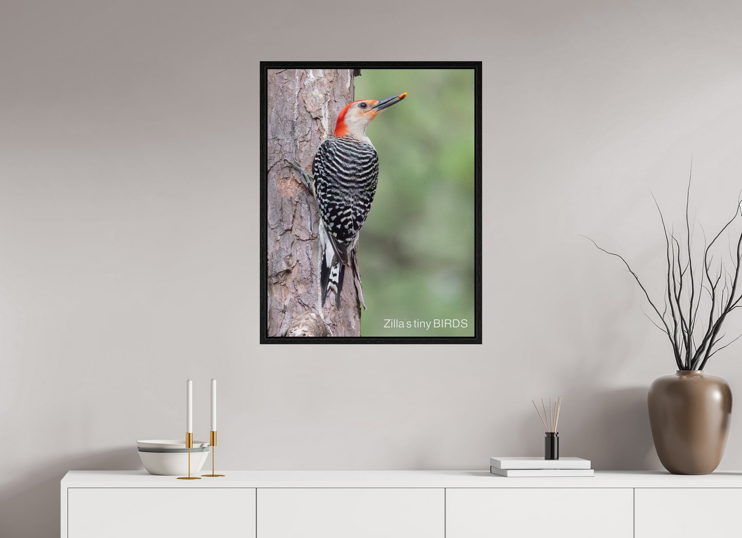 24 x 31.1″, Floater Frame Zillas Zoom Image 510