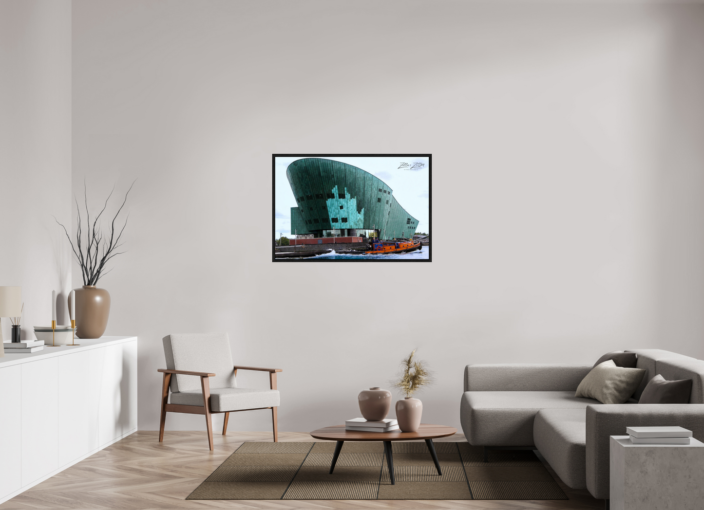 45 x 30″, Floater Frame Zillas Zoom Image 33