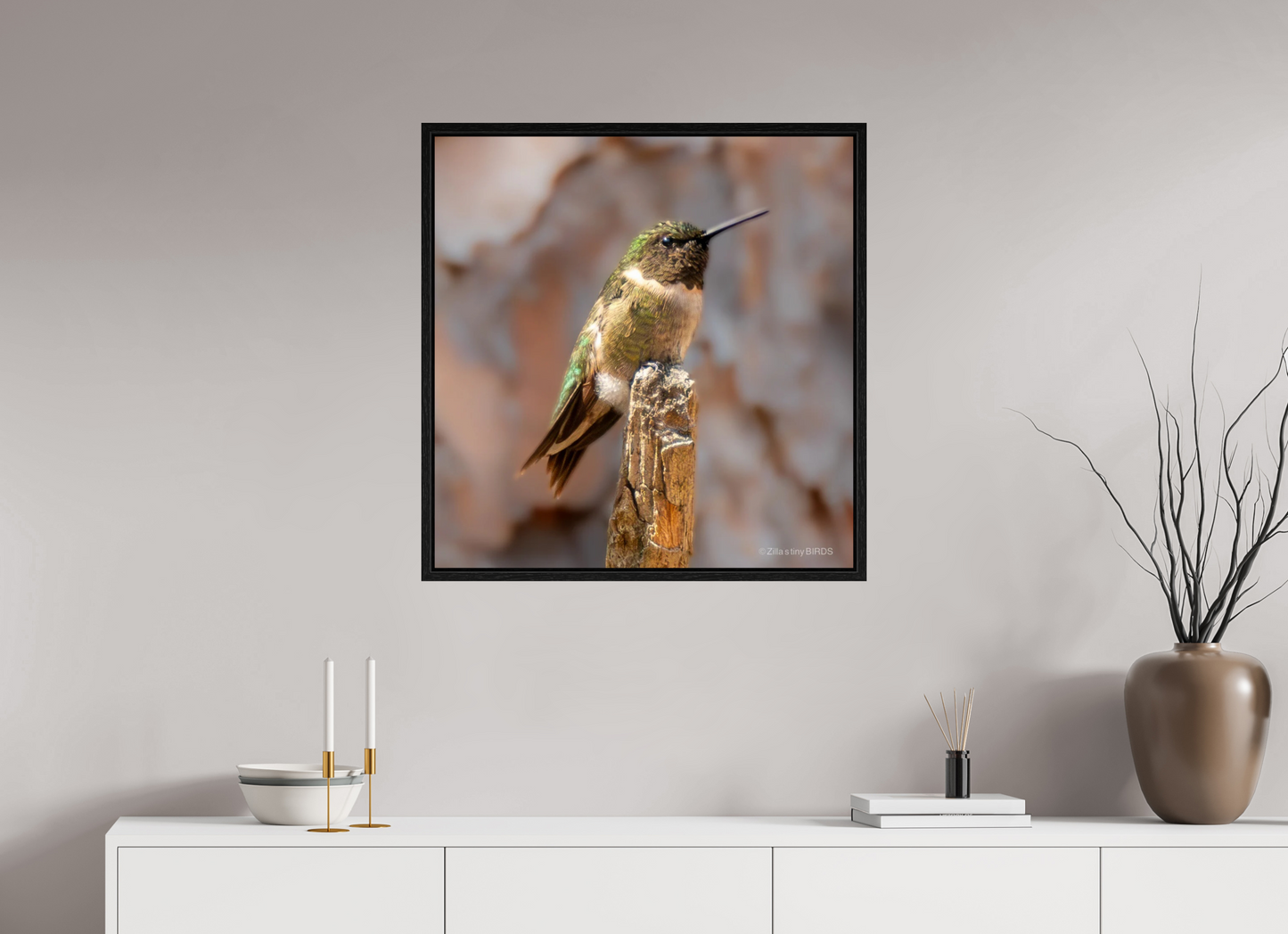 28 x 28.9″, Floater Frame Zillas Zoom Image 450