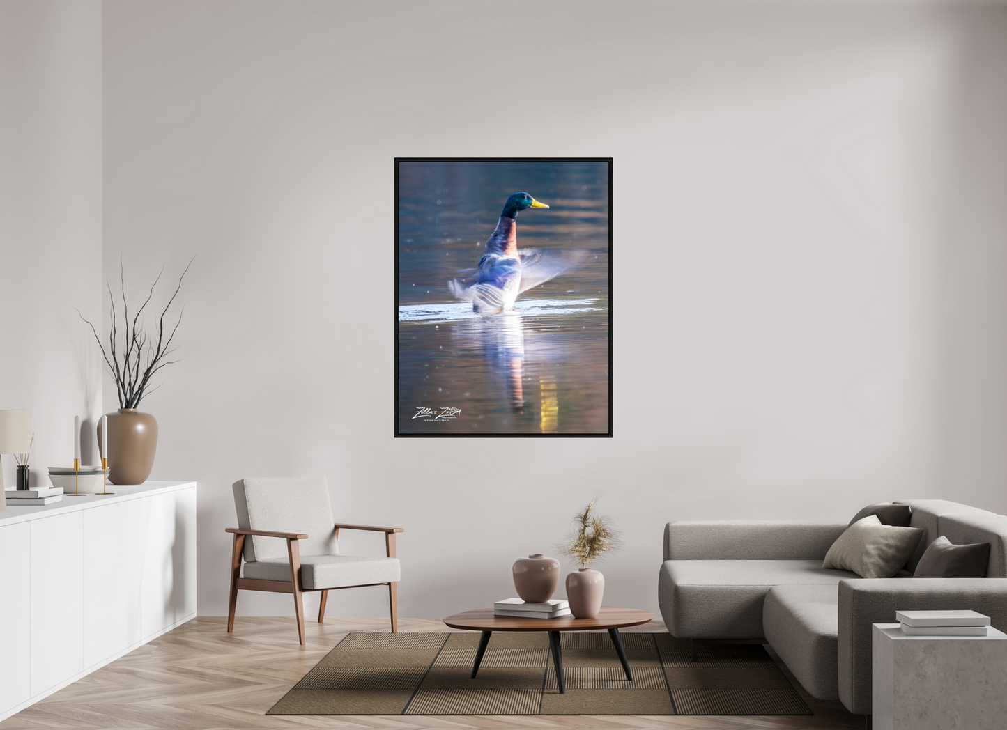 43 x 55.6″, Floater Frame Zillas Zoom Image 448