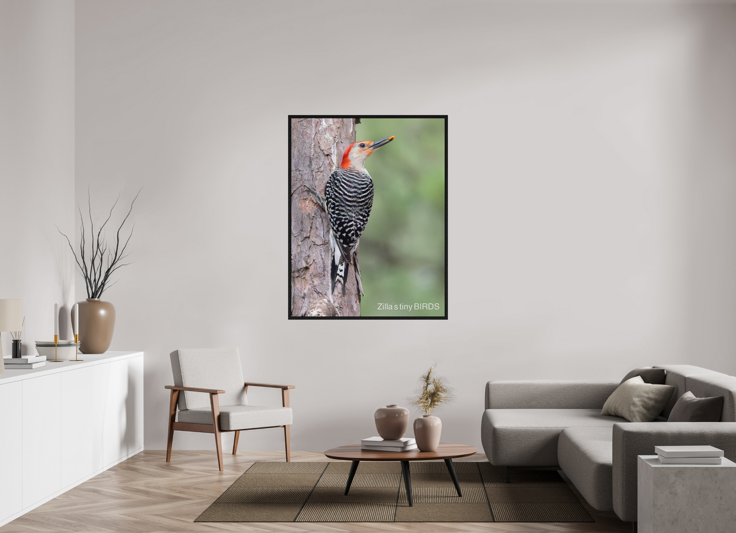 43 x 55.6″, Floater Frame Zillas Zoom Image 510