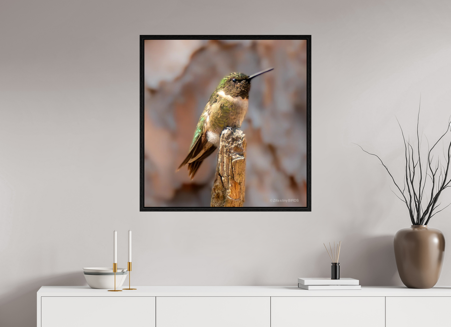 31 x 31.9″, Floater Frame Zillas Zoom Image 450