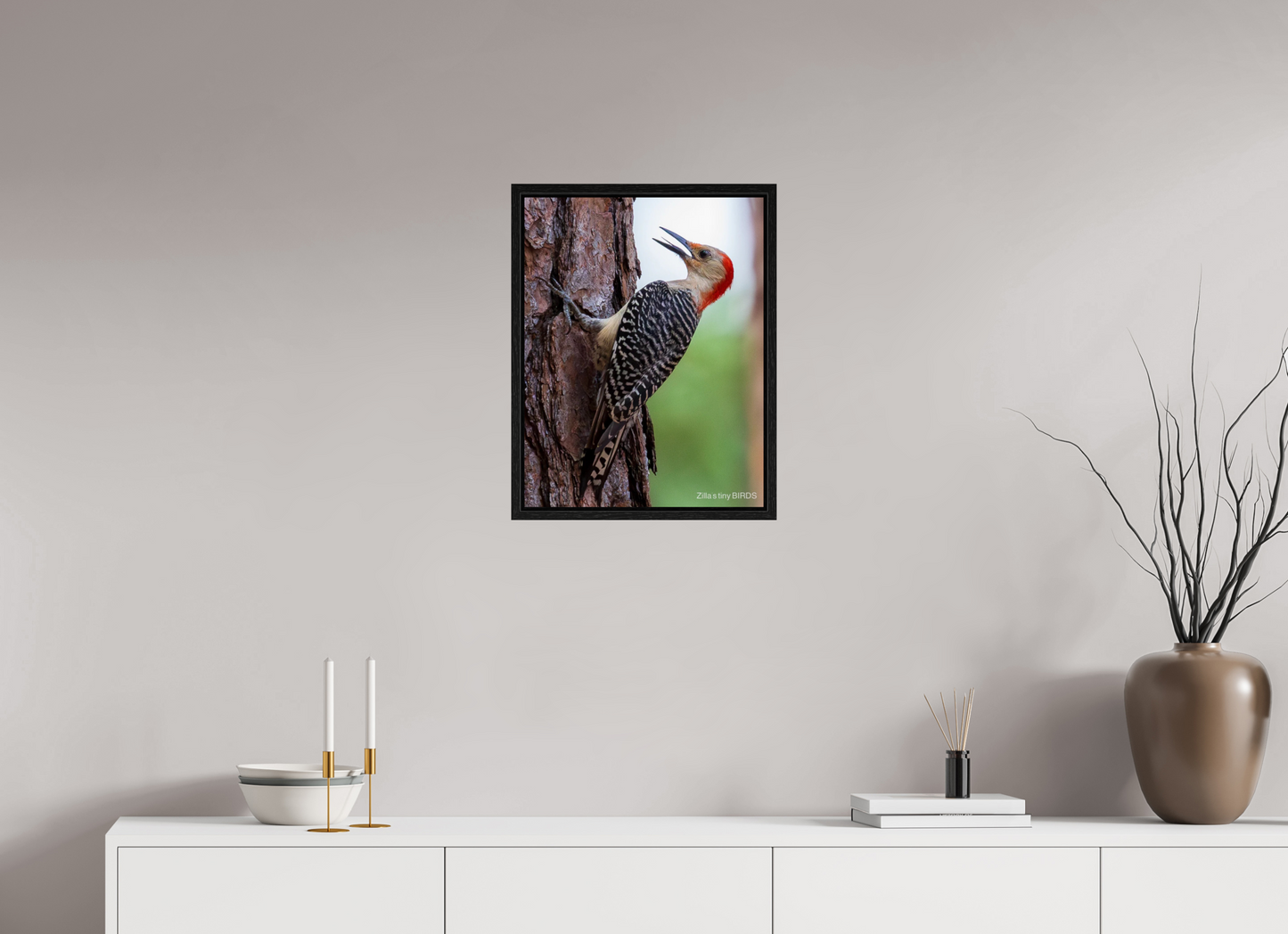 16 x 20.7″, Floater Frame Zillas Zoom Image 475