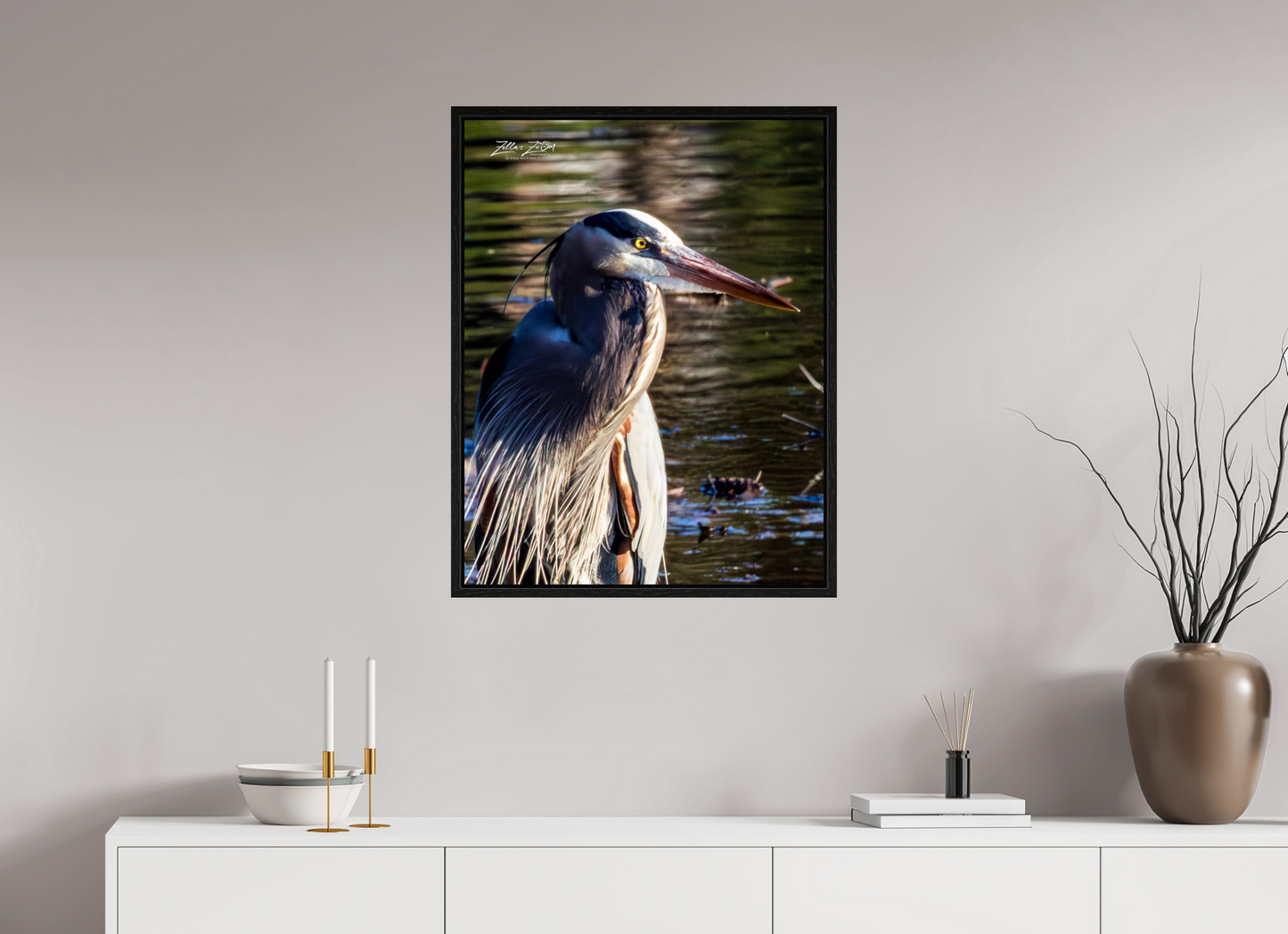24 x 31.1″, Floater Frame Zillas Zoom Image 409