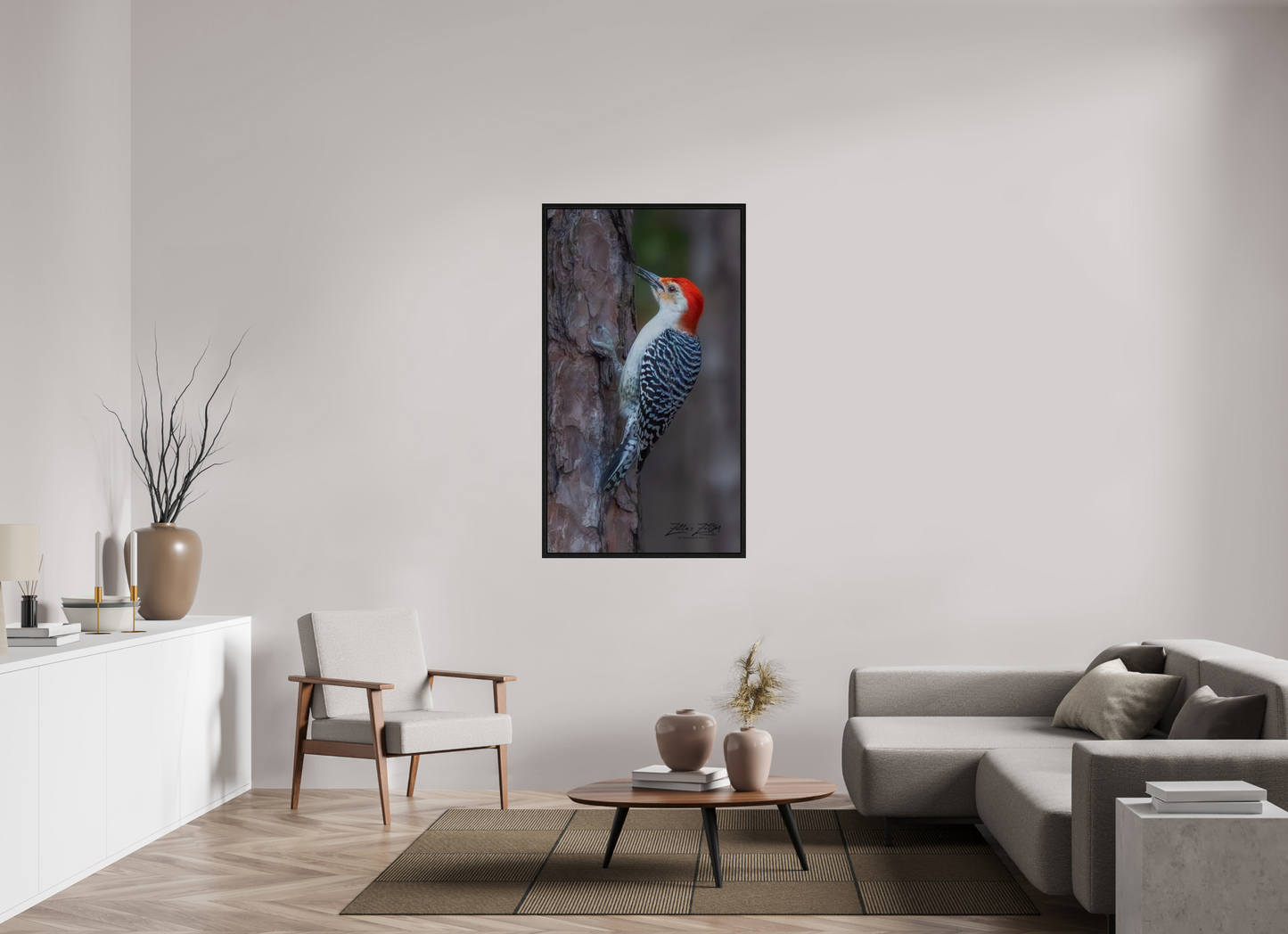 30.9 x 55″, Floater Frame Zillas Zoom Image 445