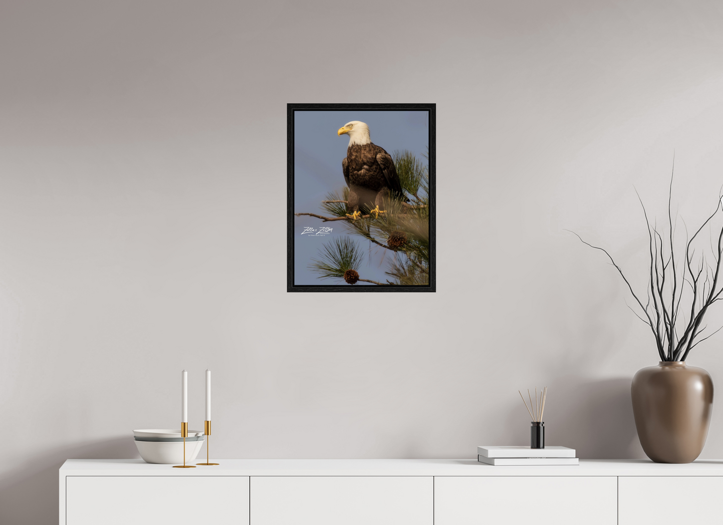 16 x 20.7″, Floater Frame Zillas Zoom Image 413