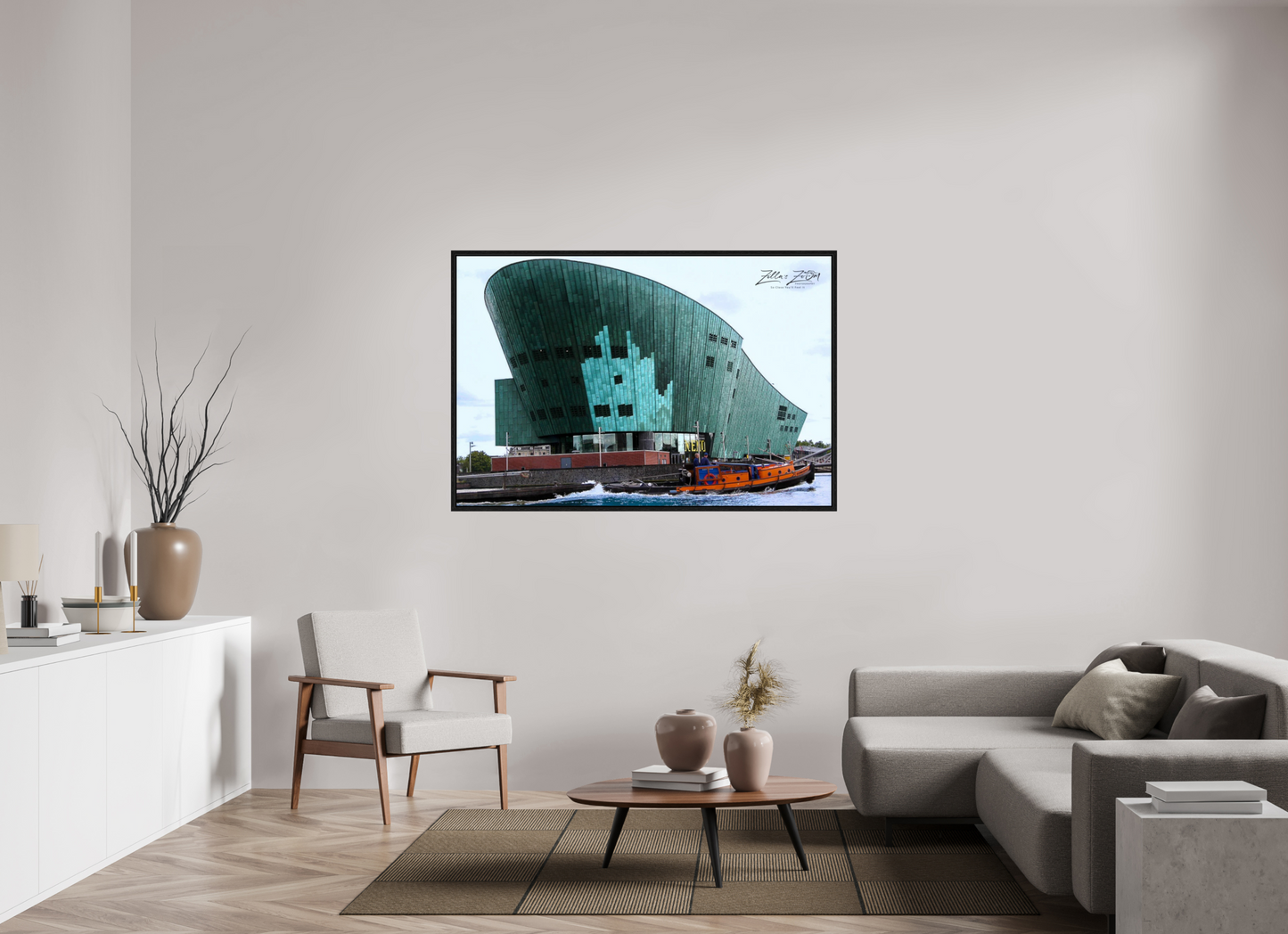 60 x 40″, Floater Frame Zillas Zoom Image 33