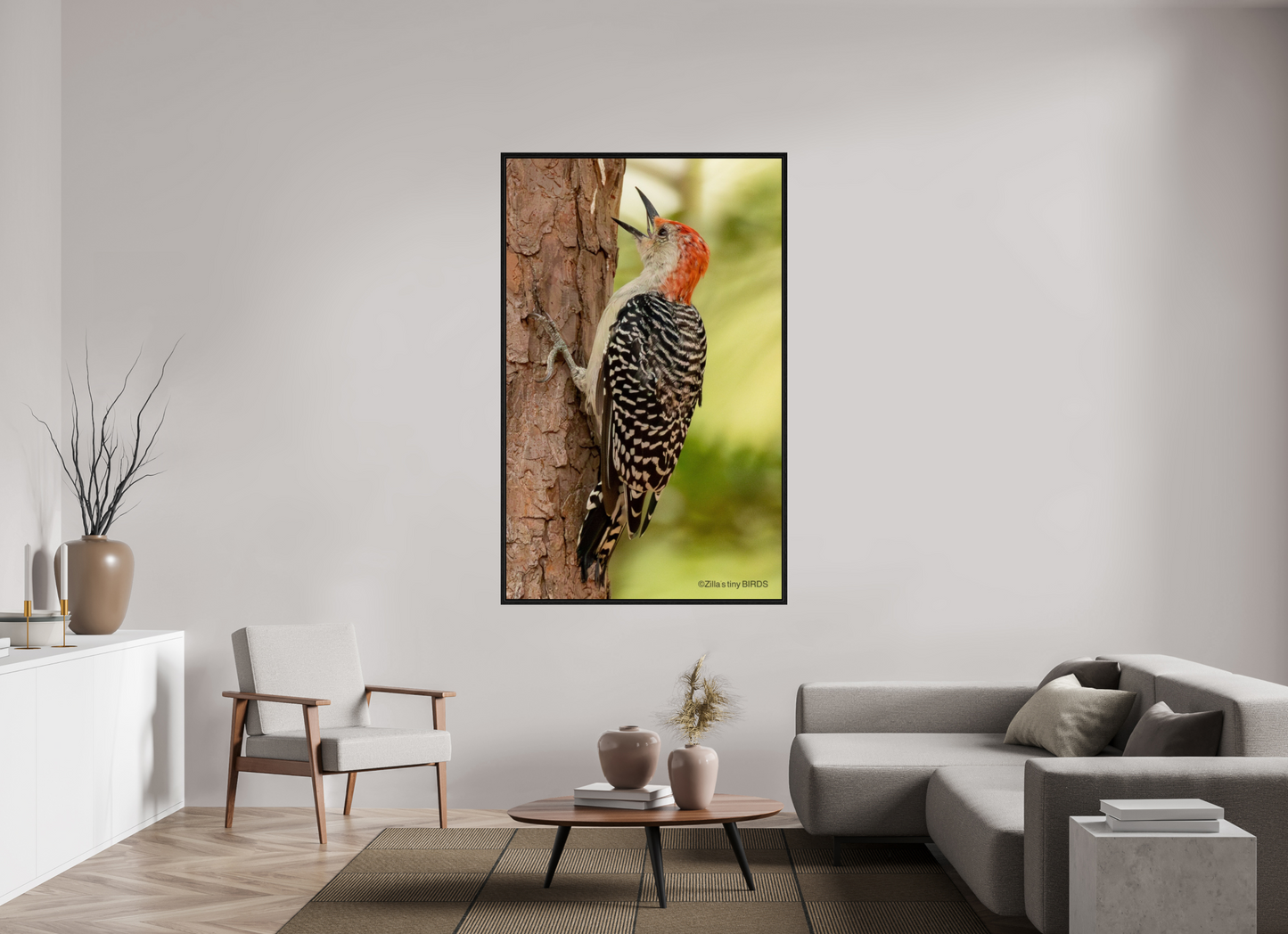 43 x 68.8″, Floater Frame Zillas Zoom Image 459