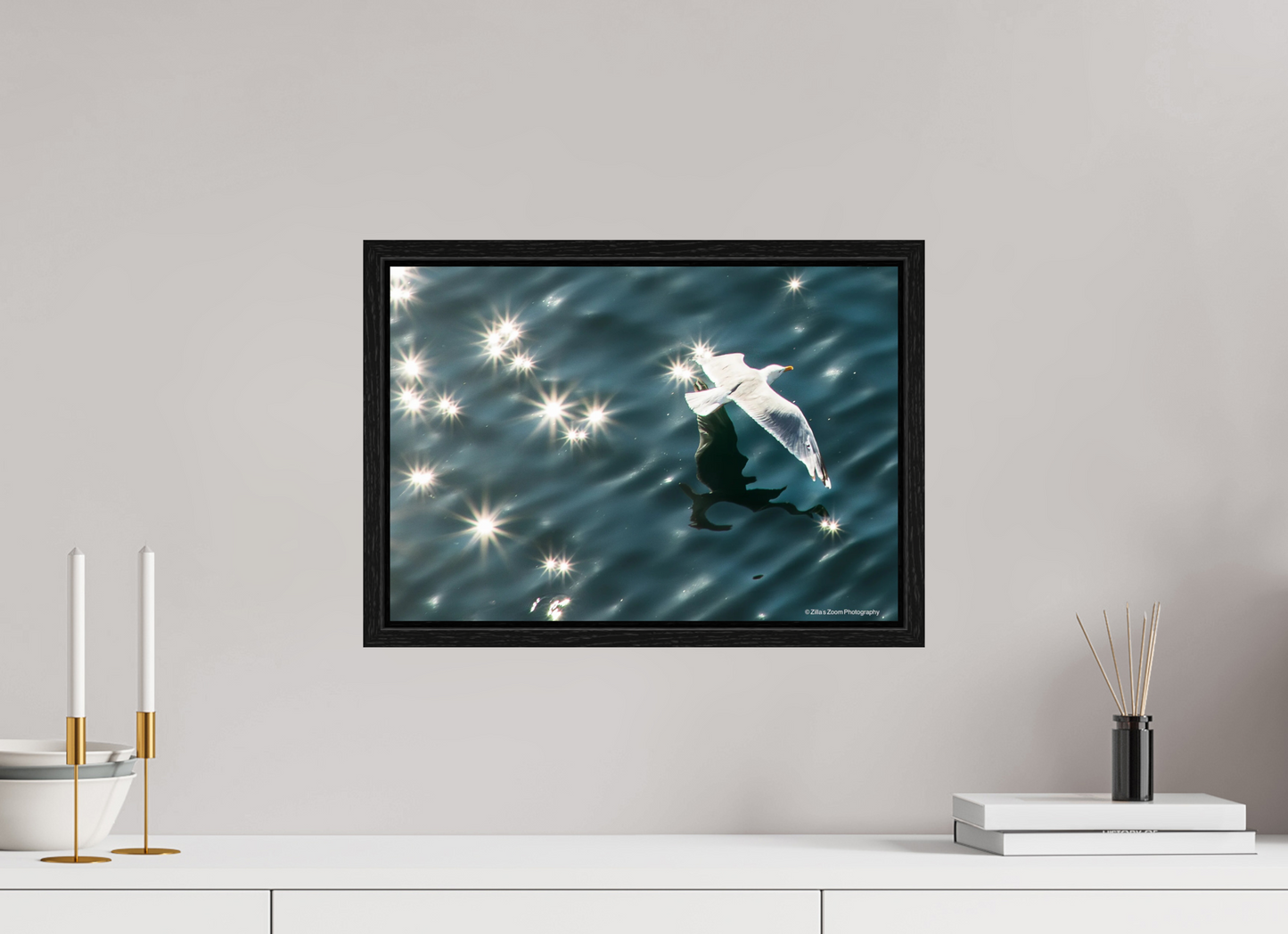 17.2 x 12″, Floater Frame Zillas Zoom Image 358