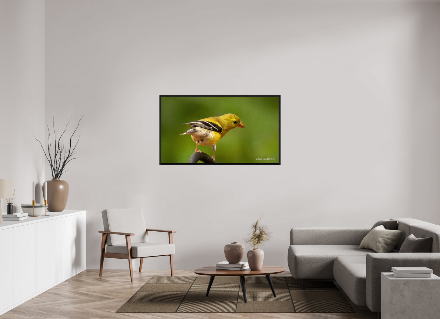 55 x 30.9″, Floater Frame Zillas Zoom Image 380